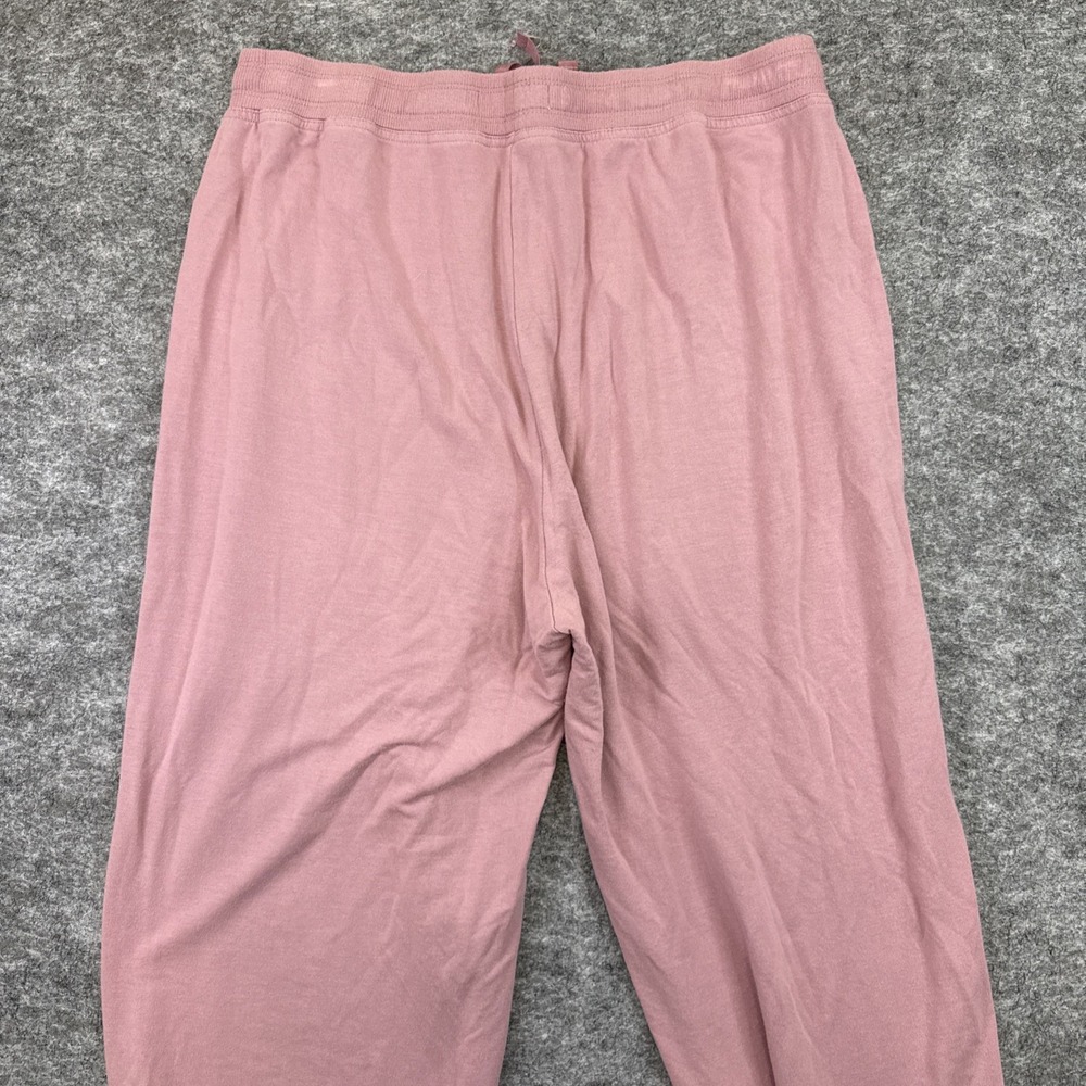 LAKE Women's Dusty Rose Pajama Set - Long Sleeve Top & Drawstring Pants - Picture 7 of 16
